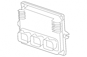 Блок ECU компьютер двигателя Honda Accord 13-15 3.5