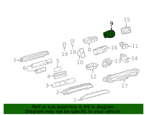 Кнопка зажигания Start-Stop Toyota Prius 50 16-22