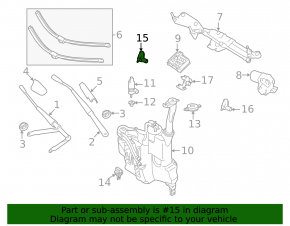 Форсунка омывателя правая Mercedes W164 ML X164 GL