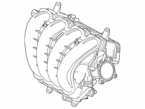 Колектор впускний Mazda3 MPS 12-13 2.0, 2.3, 2.5