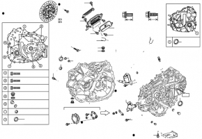 Кронштейн КПП задній Toyota Highlander 20-26 hybrid