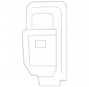 Кнопка Parking Mercedes GLC 16-22