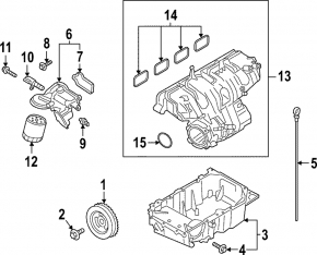 Коллектор впускной Ford Explorer 20-25 2.3T