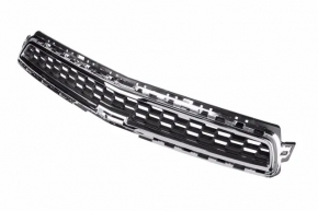 Решітка радіатора grill верхня Chevrolet Malibu 13 дорест черн