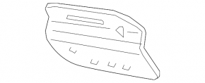 Лючок бензобака VW Tiguan 18-24