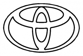 Эмблема решетки радиатора grill Toyota Camry v70 18-20