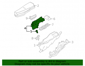 Блок предохранителей подкапотный Toyota Camry v70 18-24 2.5, 3.5 в сборе