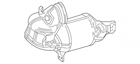 Випускна траса середня частина Mercedes W167 GLE 350 24-25 2.0T