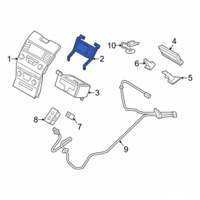 Монитор, дисплей Ford Edge 19-19 Sync 3