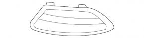 Решітка радіатора grill верхня права Mercedes CLS-class C218 12-14 AMG pkg