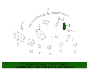 Подушка безопасности airbag заднего левого сиденья Mercedes W164 ML W251 R