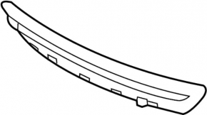 Нижні ґрати переднього бампера Infiniti G25 G35 G37 10-14