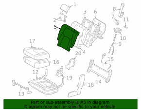 Заднее сидение левые Lexus RX300 RX330 RX350 RX400h 04-09 кожа серое, под химчистку