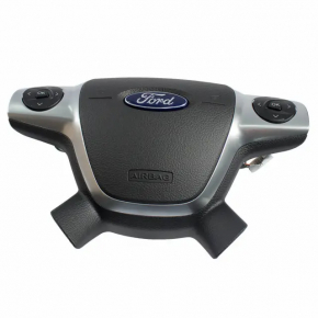 Подушка безопасности airbag в руль водительская Ford Escape MK3 13-15 дорест, burn, ржавый пиропатрон
