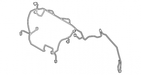 Проводка печки Porsche Cayenne 19-26