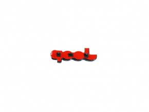 Емблема Jeep двері багажника Jeep Cherokee KL 19-23 хром
