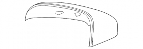 Крышка бокового зеркала левая Volvo S60 11-17