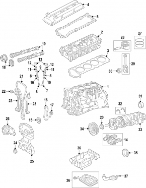 Поршень Nissan Rogue 14-20 2.5 h:58.0 d:89.0