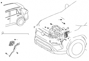 Блок ECU комп'ютер двигуна Toyota Rav4 19 2.5 AWD