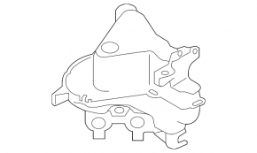 Бачок омивача Subaru Forester 22-24 без горловини