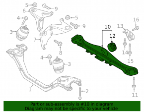 Опора кпп Porsche Cayenne 958 11-14 3.6