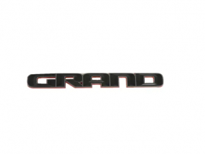 Емблема Grand Cherokee двері передньої правої Jeep Grand Cherokee WK2 17-22 сіра