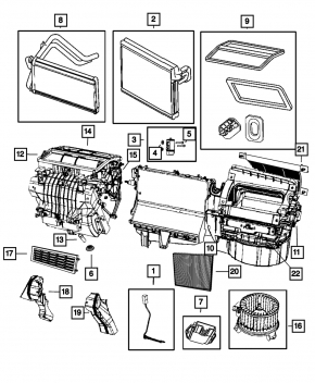 Клапан печки кондиционера Dodge Caliber 12-12