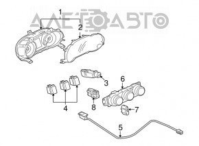 Управление климат-контролем Mitsubishi Outlander Sport ASX 10-17 manual