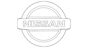 Емблема двері багажника Nissan 350Z 03-08 логотип