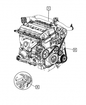 Двигатель Jeep Compass 11-16 2.0