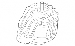 Подушка двигуна права BMW 3 F30 12-18 3.0T B58