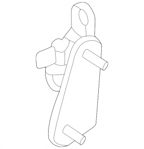 Петля двери верхняя задняя левая Mercedes W167 GLE 350 450 20-25