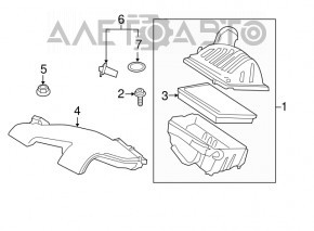 Повітроприймач BMW X2 F39 18-23 B46