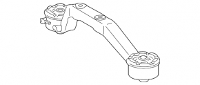 Кронштейн редуктора Lexus RX400h 06-08