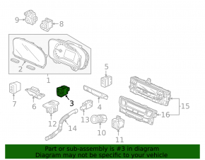 Кнопка отключения стабилизации Honda HR-V 16-22