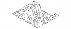 Корито багажника Hyundai Elantra 21-26