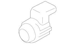 Парктроник заднего бампера BMW X3 F25 15-17