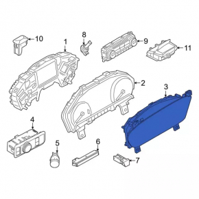 Щиток приборов Ford Escape MK4 20-21 High series-digital