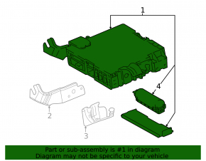 Telematics Transceiver Control Модулі Toyota Prius 50 19-22