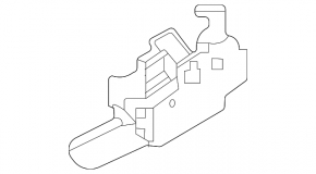 Замок дверей багажника Volkswagen ID.4 21-26