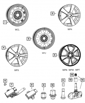 Диск колесный R17 Jeep Patriot 11-17