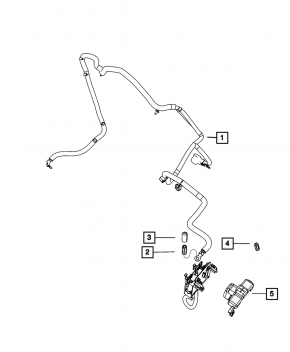 Клема плюсова Jeep Grand Cherokee WK2 14-15 3.6