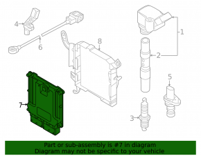 Блок ECU комп'ютер двигуна Audi A5 F5 22-22 MHEV