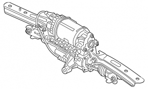 Актуатор задньої підвіски HSR BMW 5 G30 17-23 2.0T, 3.0T, 4.4T