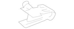 Ручка открывания капота салонная Mercedes C-class W206 300 22-25