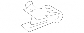 Ручка открывания капота салонная Mercedes C-class W206 300 22-25