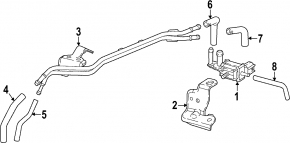 Соленоїд вакуумний Honda CRV 23-26 1.5T