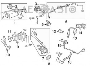 Топливный клапан Lexus RX400h 06-08