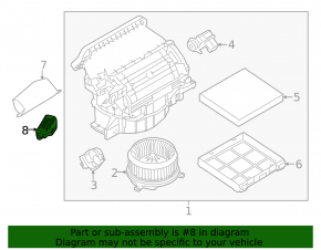 Резистор печки Land Rover Range Rover Velar 18-26