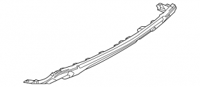 Накладка губ переднього бампера Mazda CX-50 23-26 структура чорна